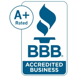 A+ BBB accredited business rating icon